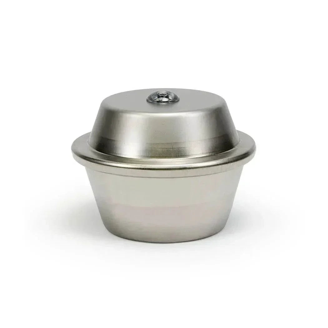 300W Pond De-Icer maintaining open water hole for winter pond health and fish survival