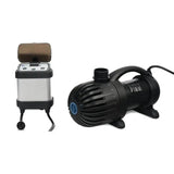 AquaSurge adjustable flow pond pump with wireless remote control for customizable waterfall and stream flow