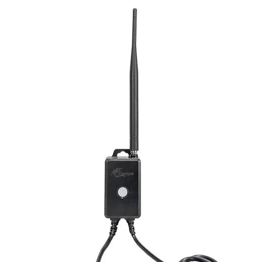 Smart Control Hub managing landscape lighting with 150W capacity, colors, dimming, and schedules, compatible with 12V transformers and smart devices