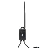 Smart Control Hub managing landscape lighting with 150W capacity, colors, dimming, and schedules, compatible with 12V transformers and smart devices