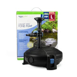 AquaJet Pond Pumps with fountain heads and diverter valve for ponds up to 2000 gallons