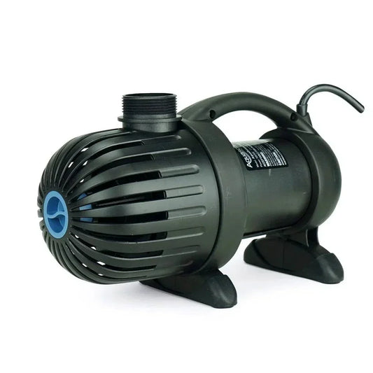 AquaSurge asynchronous pond pump with compact design and high flow rate for skimmers and pondless waterfalls