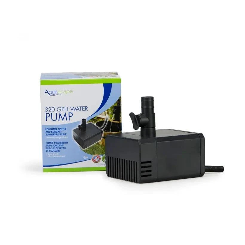 High-quality mag-drive statuary pumps for fountains and water features with 3-year warranty