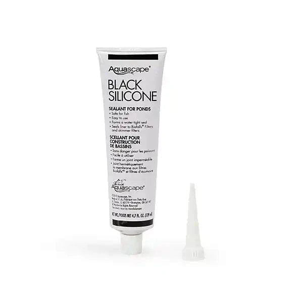 Black silicone sealant tube for waterproof pond and water feature sealing