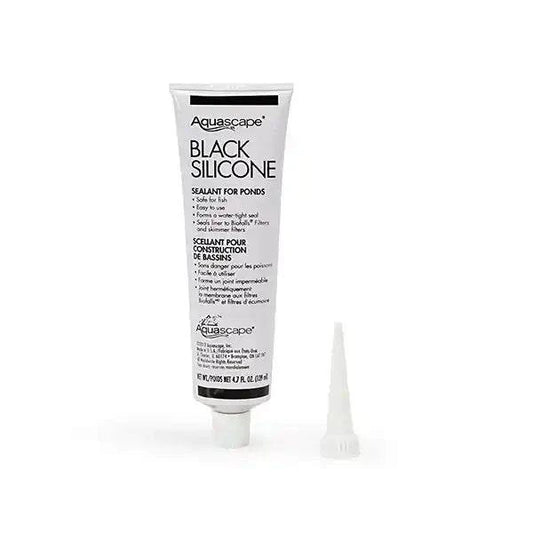 Black silicone sealant tube for waterproof pond and water feature sealing