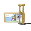 Deer Scarer Bamboo Fountain made of real bamboo adding tranquil sound and natural ambiance to garden