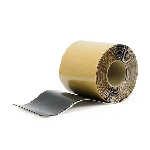 Self-adhesive 6-inch liner cover tape sealing pond liner seams and holes for waterproof repair