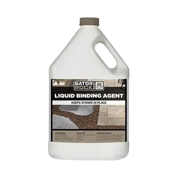 Liquid Binding Agent for stabilizing stone dust and gravel in walkways and driveways