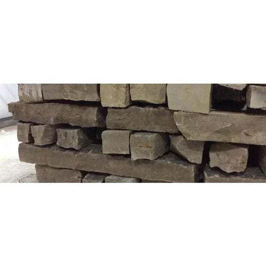 Buff Grey Guillotined Ledgerock natural stone for garden edging and walls