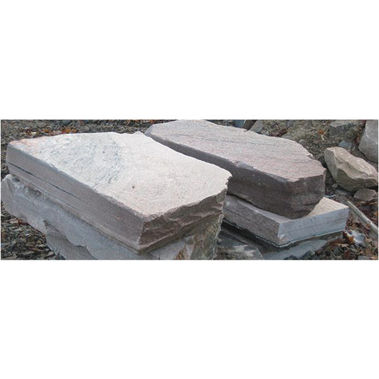 Muskoka Peach Granite Sawn Step