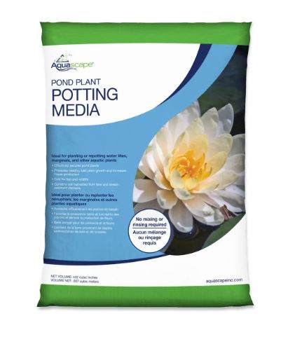 Fafard Aquatic Soil Pond Plant Potting Media for aquatic plants, non-toxic and all-natural