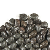 Ornate Black Pebbles - Polished
