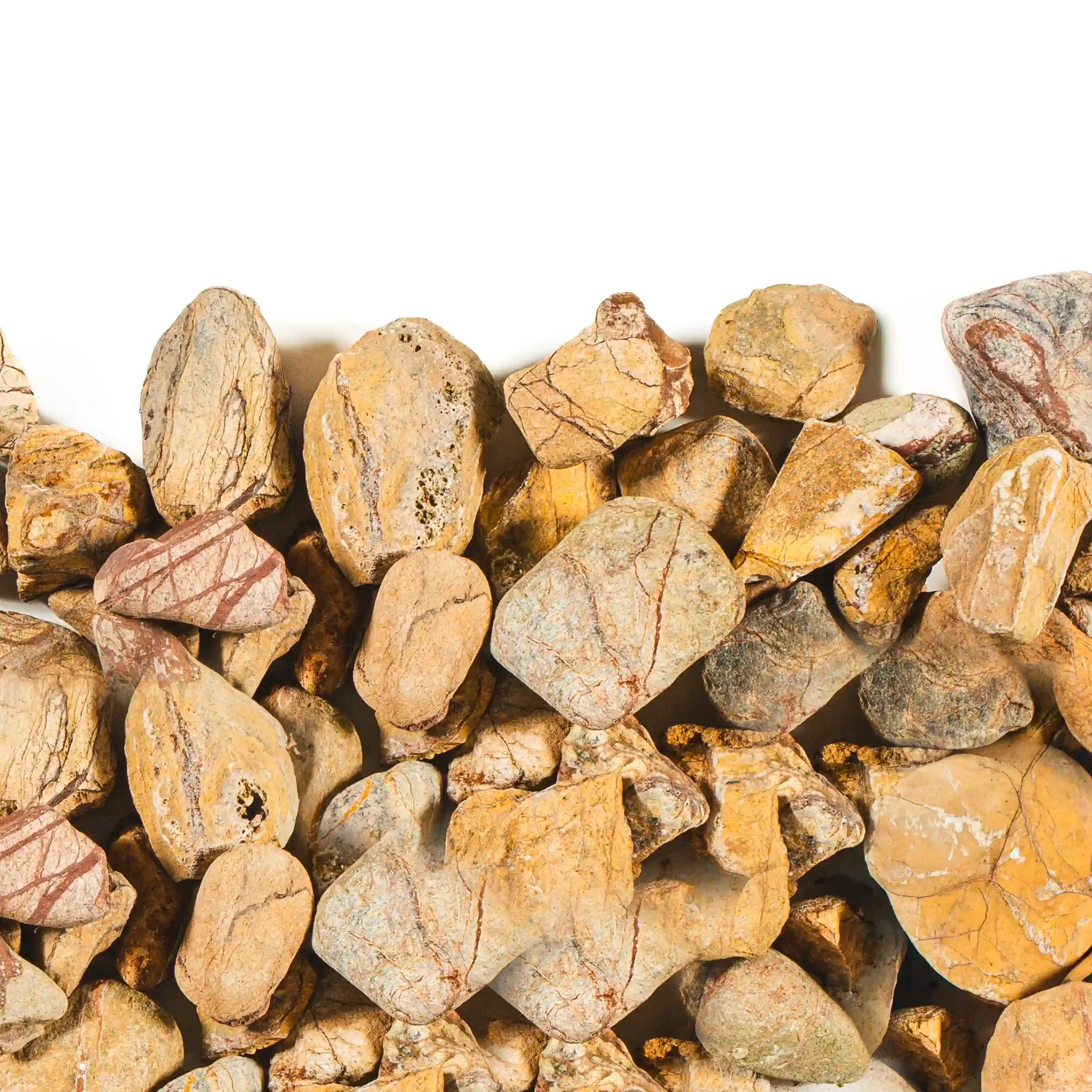 Ornate Brookside Brown Pebbles