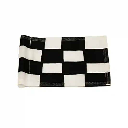 Standard Golf Nylon Flag Small Tube Black/White Checkered
