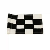 Standard Golf Nylon Flag Small Tube Black/White Checkered