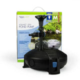 AquaJet Pond Pumps with three fountain heads and diverter valve for ponds up to 2,000 gallons