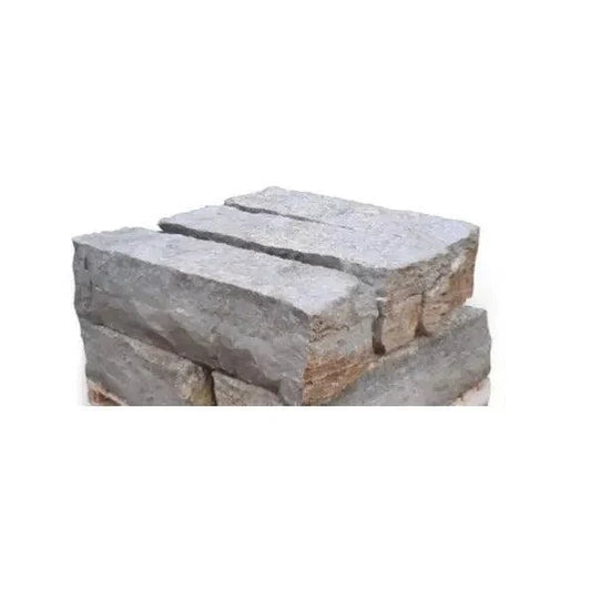 Guillotined Armour Stone priced per pound and ton for landscaping uses
