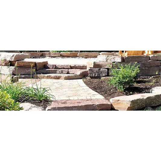 Chocolate Armour Steps natural rockery slabs 5-8 inch height priced per pound and ton