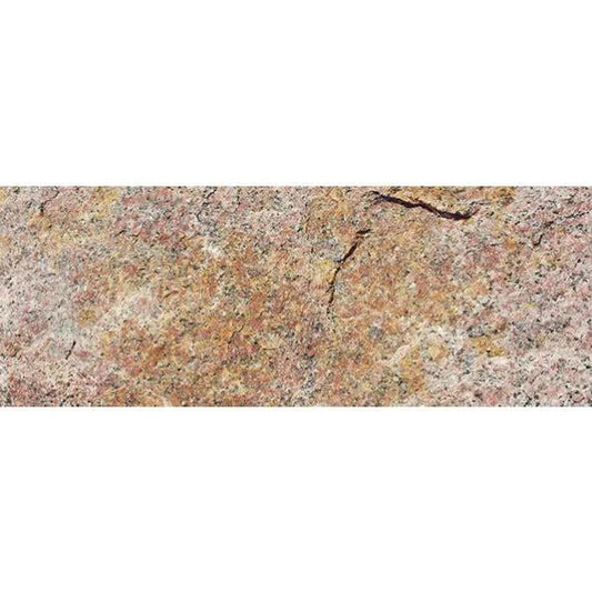 Belmont Rose Granite unique boulder stone with black speckles on rosy-pink base used as garden accent rocks