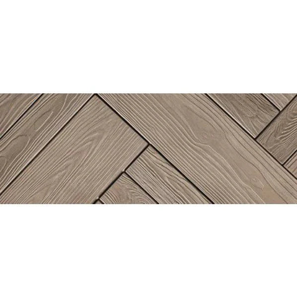 Borealis Slab wood-look outdoor concrete patio flooring in three colors