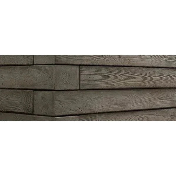 Borealis Wall concrete garden wall replicating wood look, durable and maintenance-free design