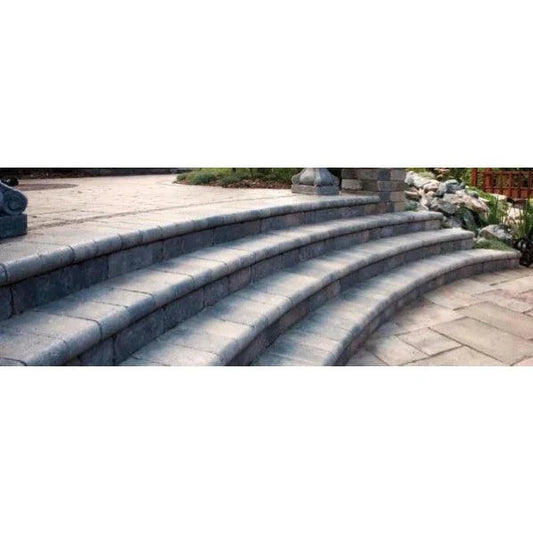 Brussels Fullnose smooth rounded stone edge for pool coping and edging, 6x12 inches, 2 pieces per foot