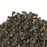 1-inch crushed black granite decorative stone with pink and white highlights for landscaping