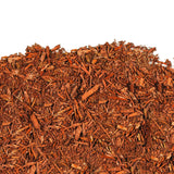 Rustic Red Pine Mulch with uniform texture for garden beds, pathways, shrubs, and trees, enhancing soil and suppressing weeds.