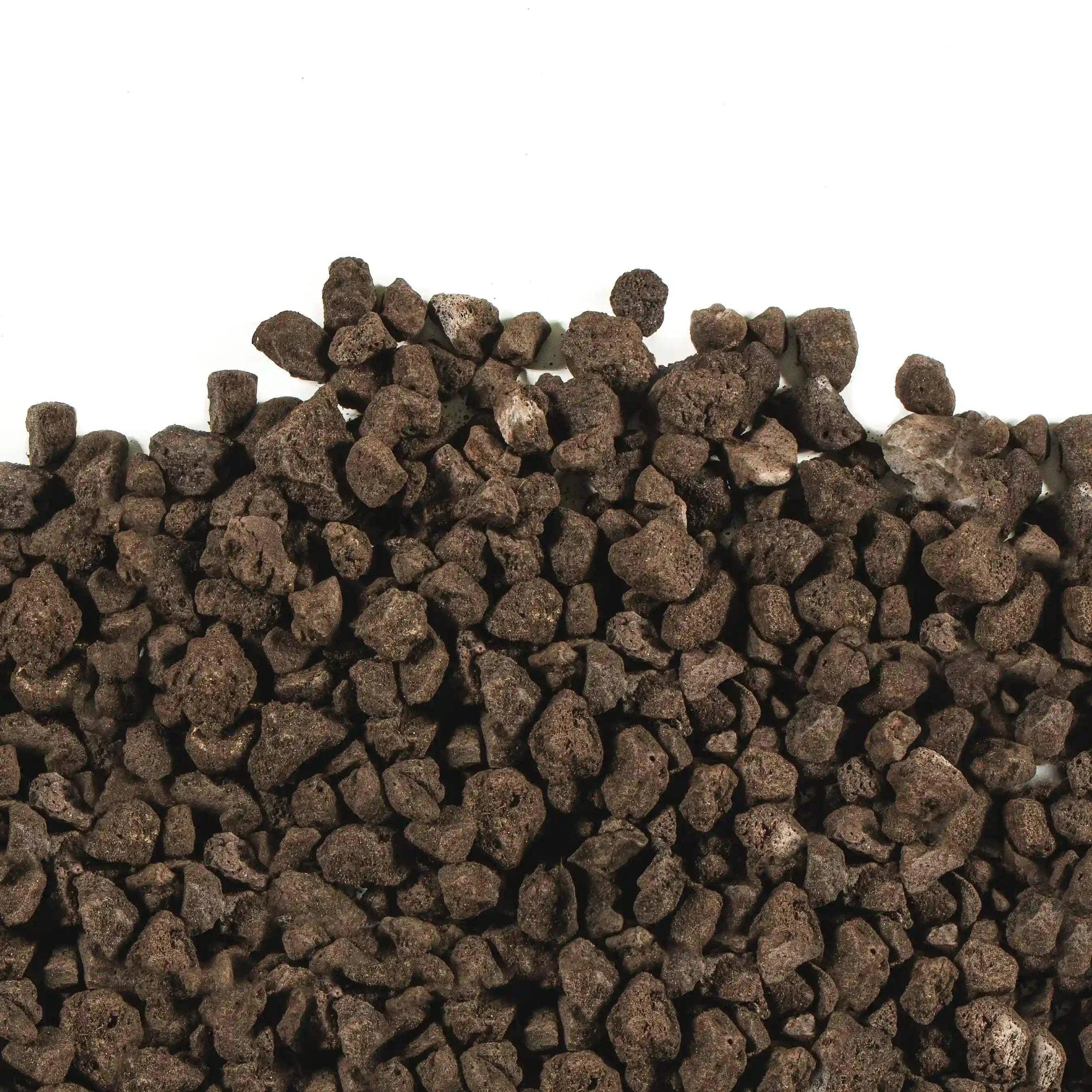 Black Lava lightweight volcanic stone with bold charcoal and deep black tones for gardens and pathways