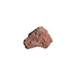 Close-up of deep burgundy Red Lava Boulders for landscaping and garden decoration