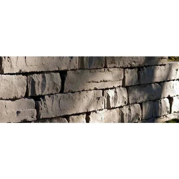 Rockton Wall System chiseled textured retaining wall blocks in various sizes for garden edges and planters