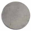 Round stepping stones with textured and smooth surfaces