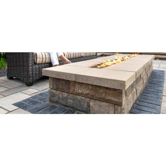 Universal Coping retaining wall cap 19"x14"x2¾" durable polished edge