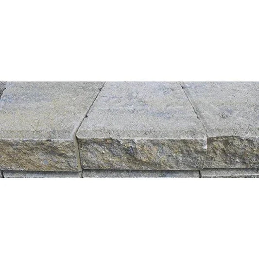 Wedgestone coping stone $3.21 per piece with 9x8x4 inch dimensions and 18 lbs weight